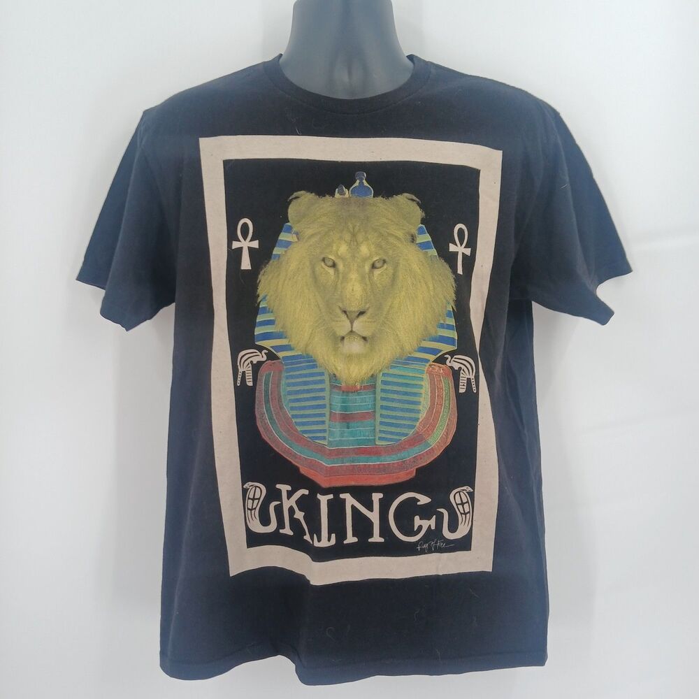 Ringsoffire Lion King Graphic T-Shirt Black Men's Size Large